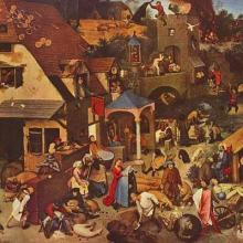 Bruegel - Dutch Proverbs (1559)